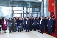 Senior official inspects preparations for 14th National Party Congress